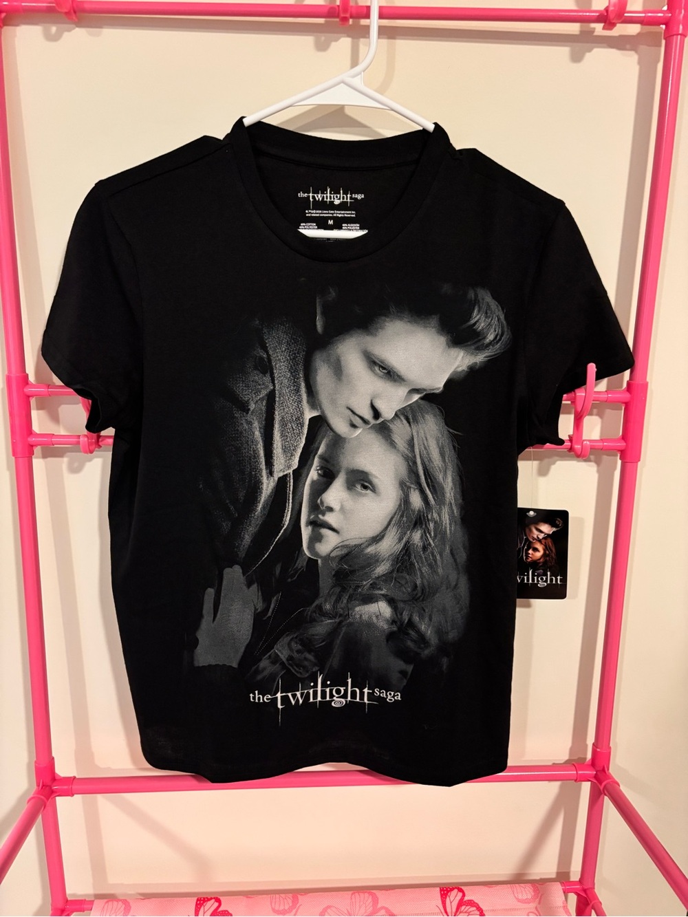🖤🥀 The Twilight Saga Edward & Bella Movie Poster Graphic Tee